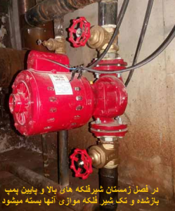 راه اندازی موتورخانه شوفاژ در زمستان